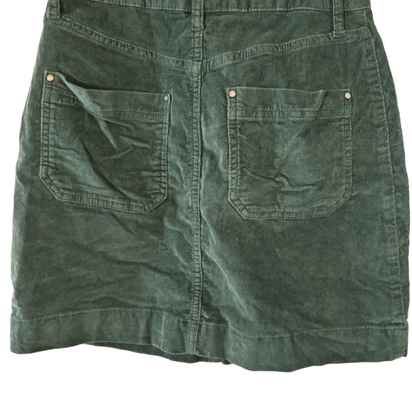 Boden Forest Green Corduroy Mini Skirt US Size 2 UK Size 6 - Picture 9 of 12